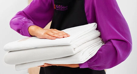 Lavage professionnel de draps et housses de couette